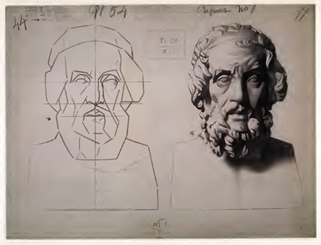 Bargue Plate example