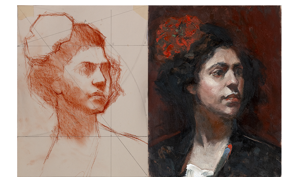 Copy of John Singer Sargent, Carmela Bertagne