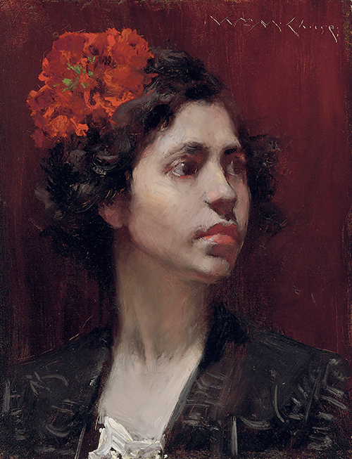 William Merritt Chase, Spanish Girl