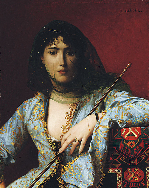 Gerome, Veiled Circassian Beauty