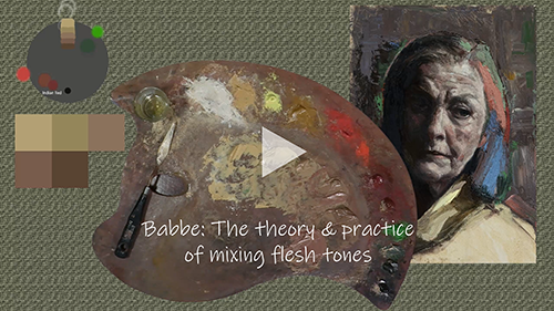 Practice of Glazing in Oil