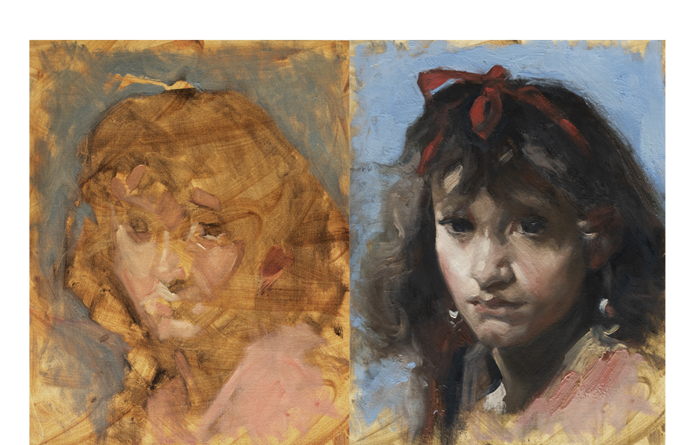 Copy of John Singer Sargent, Carmela