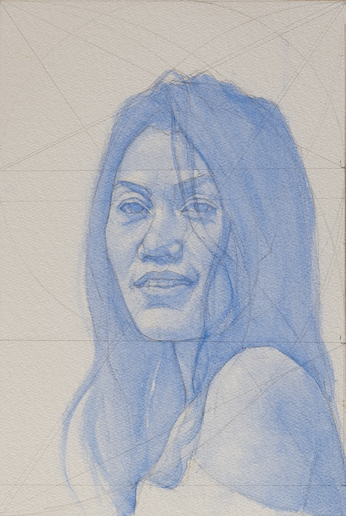 Shape Recognition in Portrait Painting