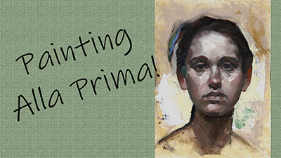 Painting Alla Prima portraits